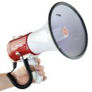 Megafon dore LTC Mega50 Watt me rikarikim, bateri dhe rregjistrim audio